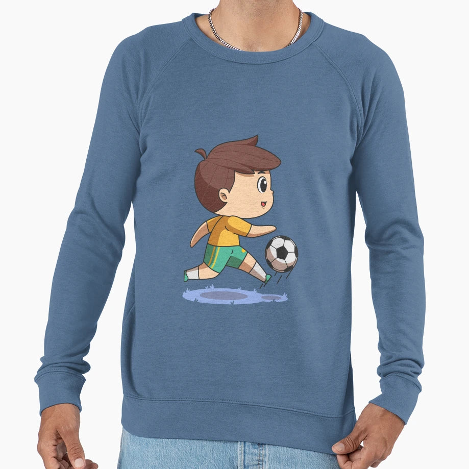 Happy Playing Alone Ball Little Sweatshirt - Custom Art Print Unisex - T-Shirt, Sweatshirt, Hoodie