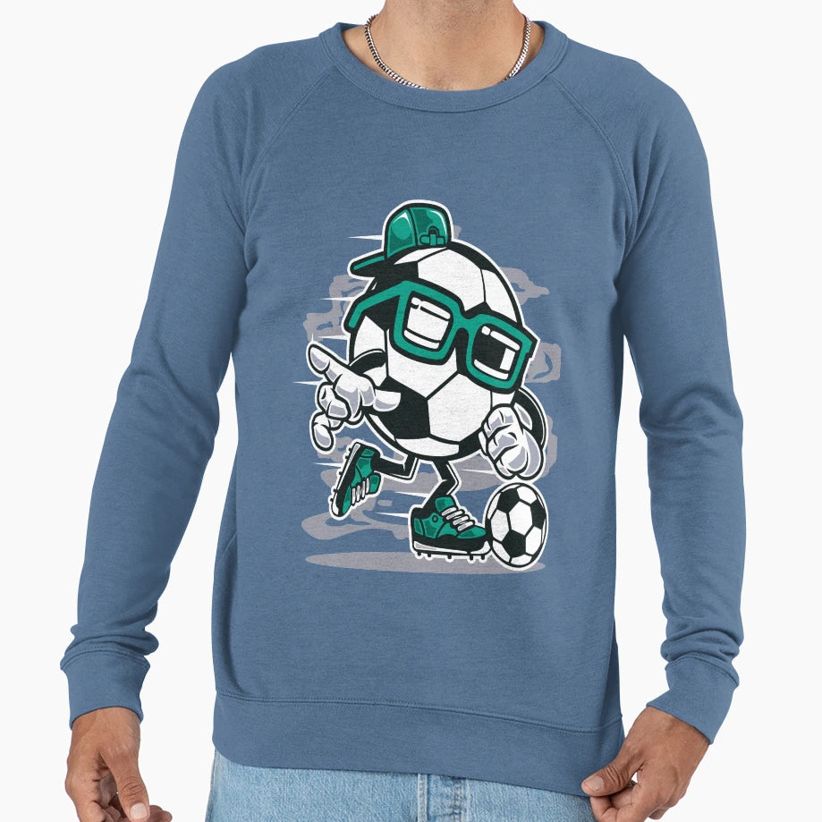 Street Soccer Sweatshirt - Trendy Graphic for Adults - T-Shirt, Sweatshirt, Hoodie