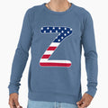 Letter Z Capital Alphabet Sweatshirt - Casual Everyday Wear Men Women - T-Shirt, Sweatshirt, Hoodie