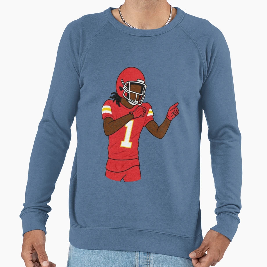 Xavier Worthy Sweatshirt - Novelty Apparel for Adults - T-Shirt, Sweatshirt, Hoodie