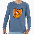 Fall Football Ohio Love Sweatshirt - Unique Graphic for Adults - T-Shirt, Sweatshirt, Hoodie