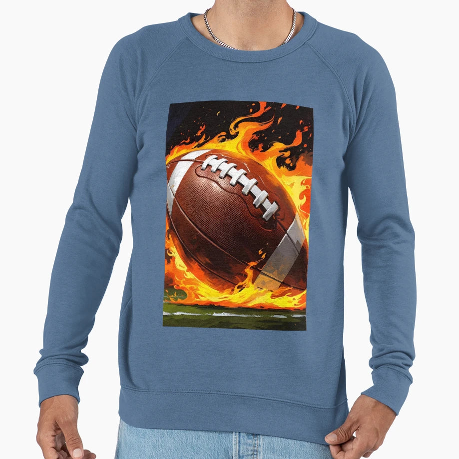 Football Fan Match Soccer Rugby Sweatshirt - Custom Art Print Unisex - T-Shirt, Sweatshirt, Hoodie