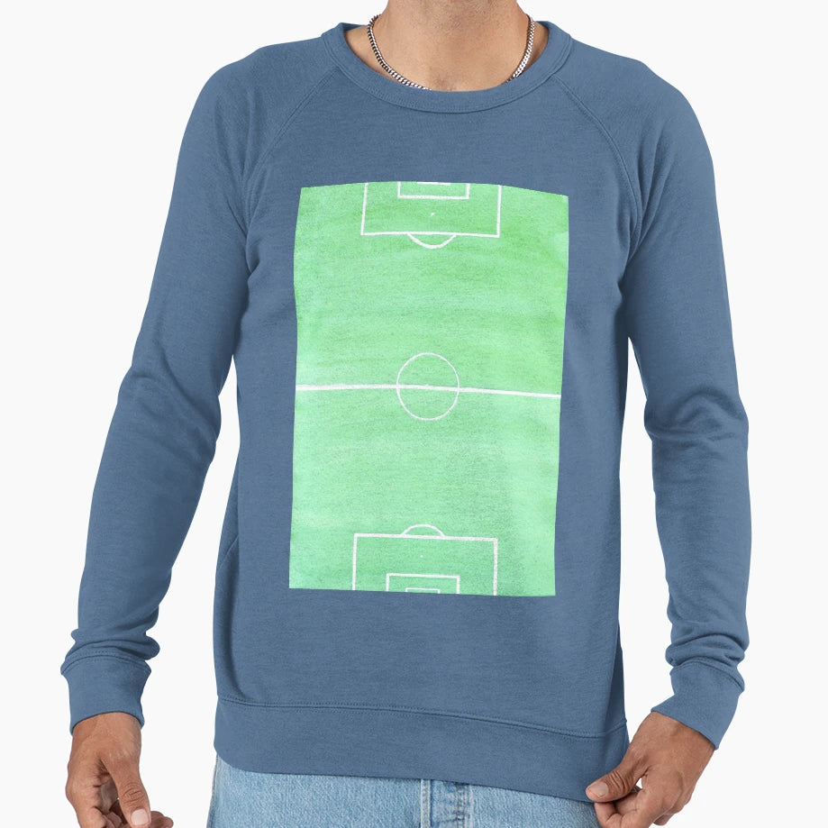 Football Sweatshirt - Minimalist Print for Adults - T-Shirt, Sweatshirt, Hoodie