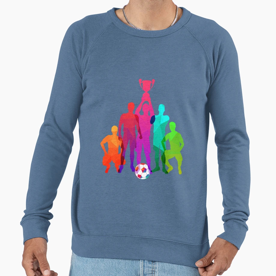 Winning Trophy Victory Vibes Sweatshirt - Trendy Graphic for Adults - T-Shirt, Sweatshirt, Hoodie