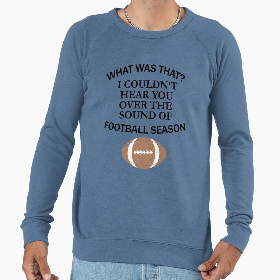 Football Season Sweatshirt - Aesthetic Graphic Men Women - T-Shirt, Sweatshirt, Hoodie