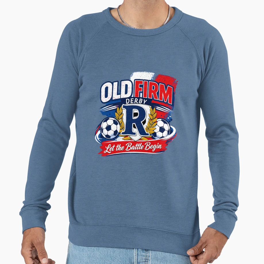 Football Derby Fan Sweatshirt - Custom Art Print Men Women - T-Shirt, Sweatshirt, Hoodie