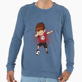 Football Soccer Dab Tunisia Sweatshirt - Casual Everyday Wear Unisex - T-Shirt, Sweatshirt, Hoodie