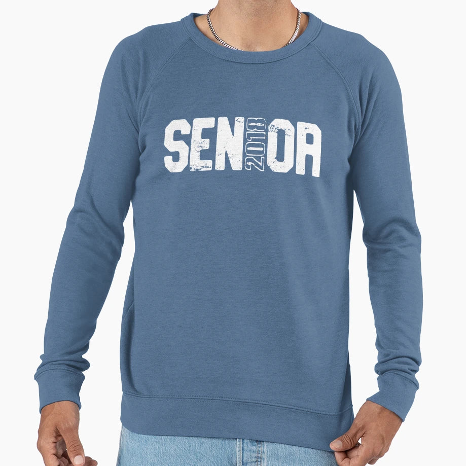 Senior 2018 Graduation Sweatshirt - Streetwear Style Men Women - T-Shirt, Sweatshirt, Hoodie