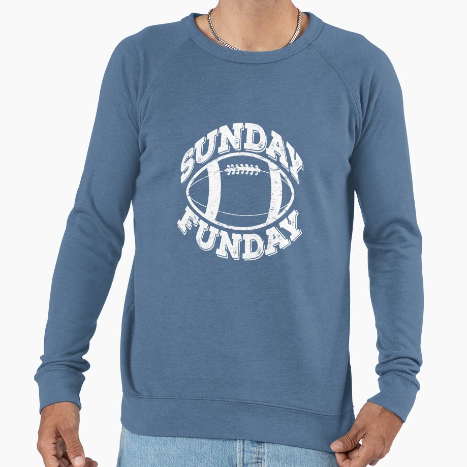 Sunday Funday Sweatshirt - Custom Art Print Men Women - T-Shirt, Sweatshirt, Hoodie