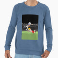American Football Player Dodging Lock Sweatshirt - Unique Graphic Unisex - T-Shirt, Sweatshirt, Hoodie