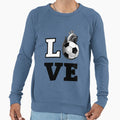 Love Soccer Sweatshirt - Novelty Apparel for Adults - T-Shirt, Sweatshirt, Hoodie