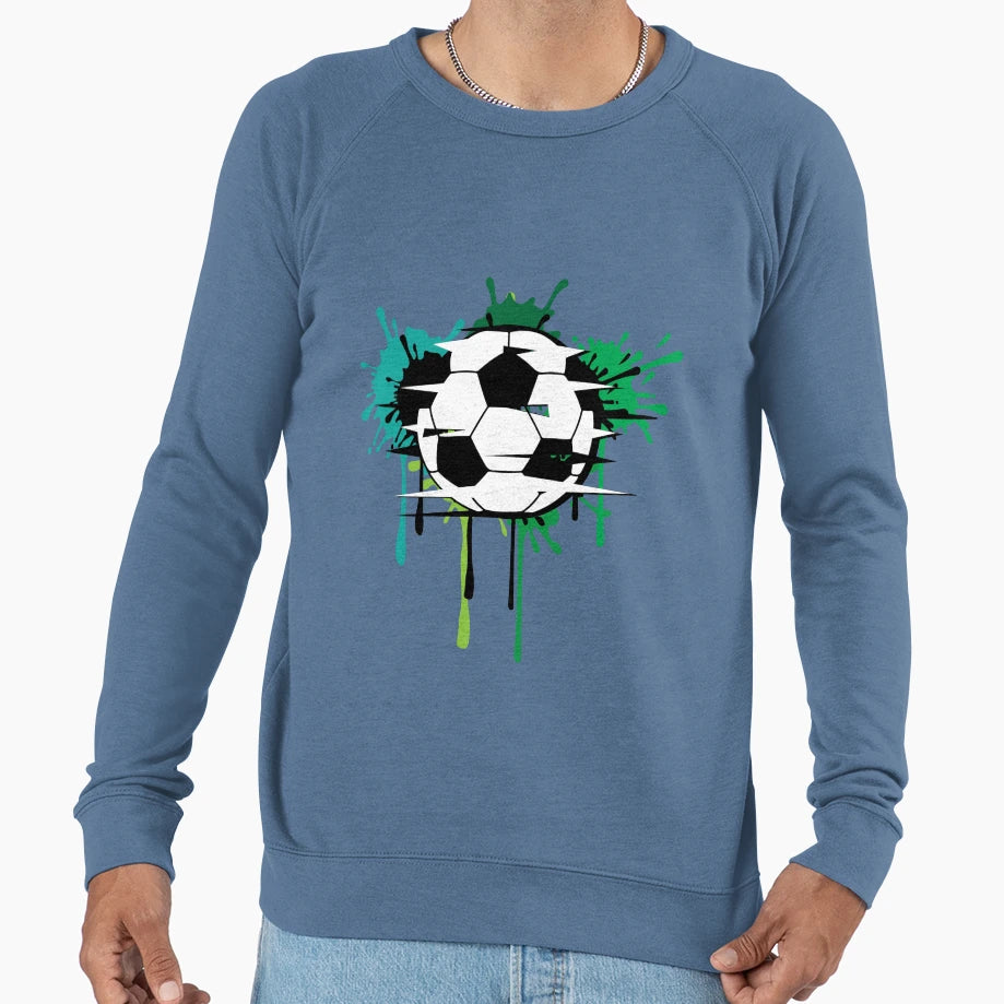 Soccer Sweatshirt - Casual Everyday Wear for Adults - T-Shirt, Sweatshirt, Hoodie