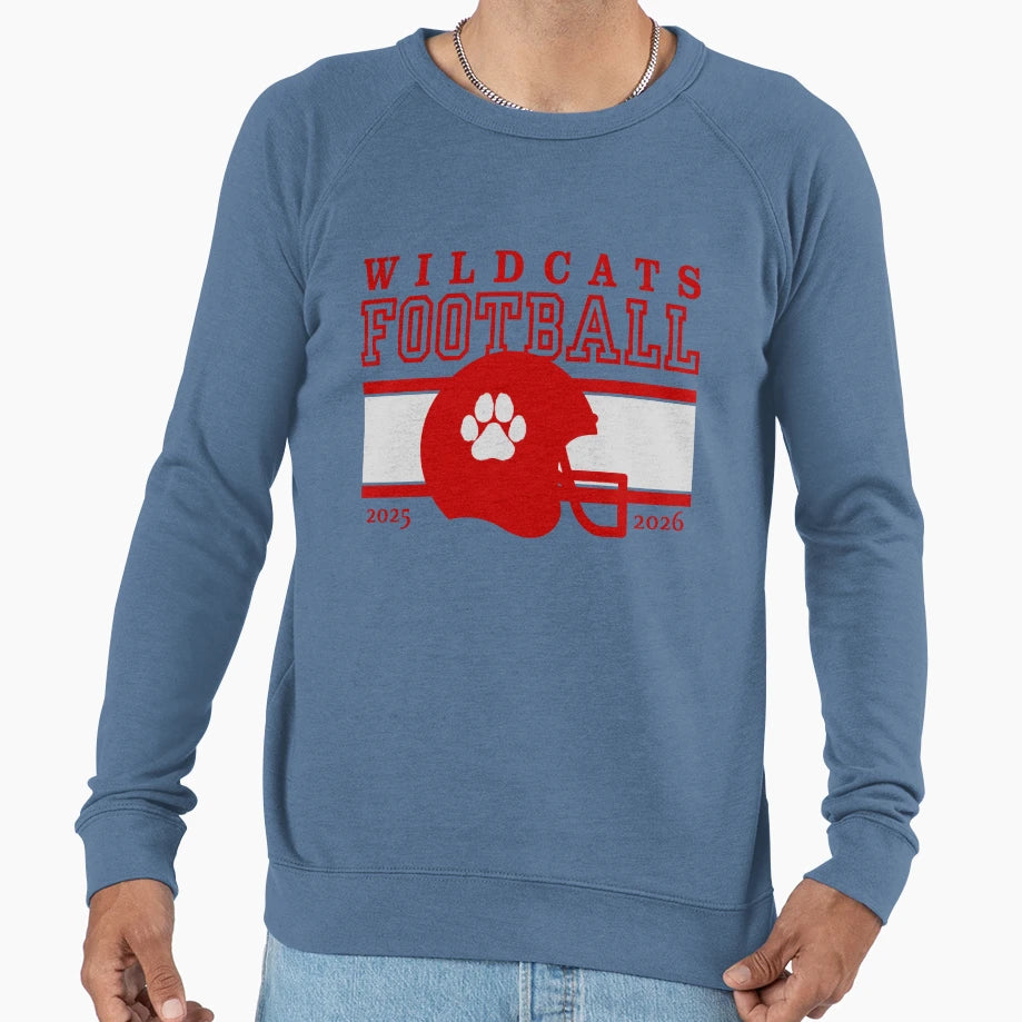 Wildcats Football 2025 2026 Sweatshirt - Aesthetic Graphic for Adults - T-Shirt, Sweatshirt, Hoodie