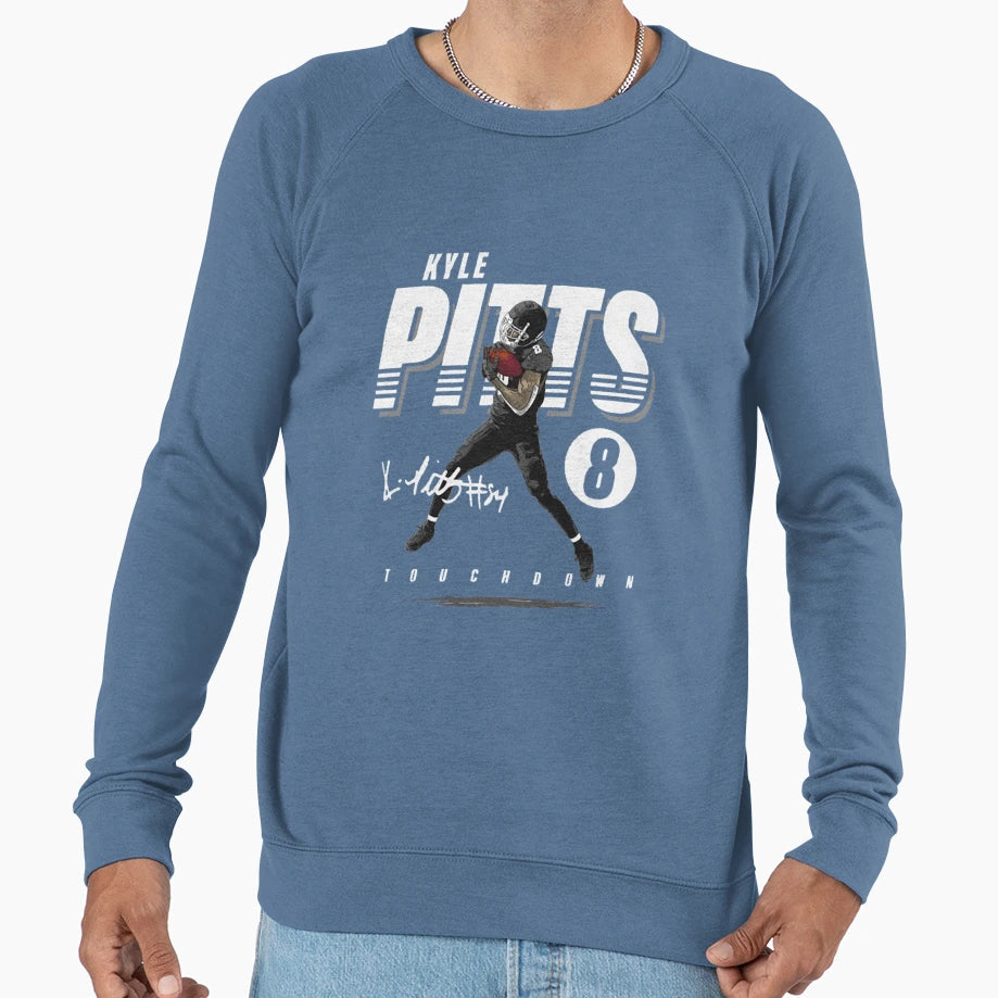 Kyle Pitts Touchdown T-Shirt - Minimalist Print Men Women - T-Shirt, Sweatshirt, Hoodie