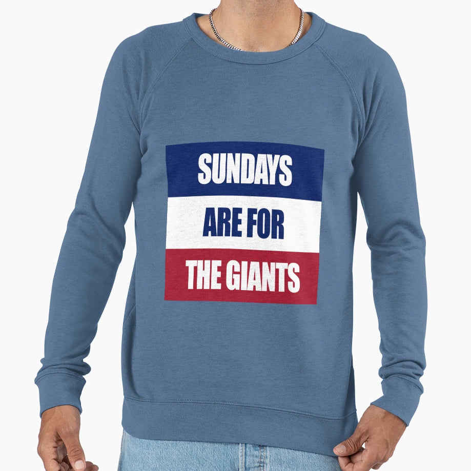 Sundays Are Giants Sweatshirt - Novelty Apparel for Adults - T-Shirt, Sweatshirt, Hoodie