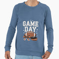 Game Day Coquette Bow Football Sweatshirt - Novelty Apparel Unisex - T-Shirt, Sweatshirt, Hoodie