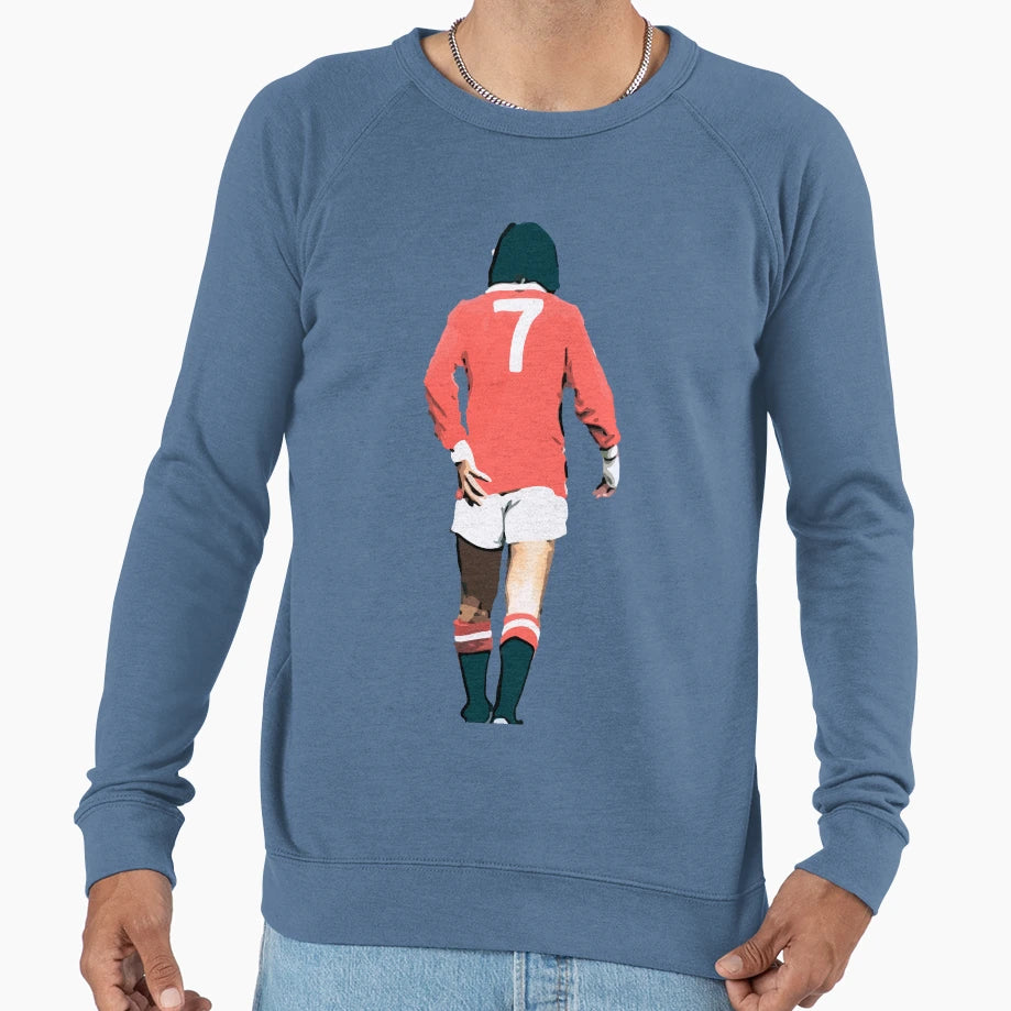 George Best Sweatshirt - Minimalist Print for Adults - T-Shirt, Sweatshirt, Hoodie
