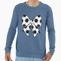 Soccer Bow Sweatshirt - Custom Art Print Men Women - T-Shirt, Sweatshirt, Hoodie