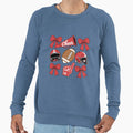 Coquette Game Day Football Cheer Sweatshirt - Trendy Graphic for Adults - T-Shirt, Sweatshirt, Hoodie