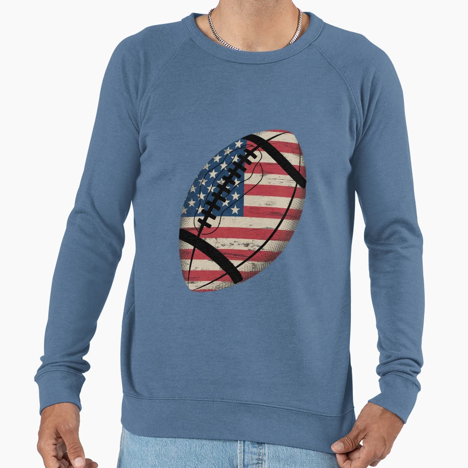 American Football 4Th July Sweatshirt - Streetwear Style for Adults - T-Shirt, Sweatshirt, Hoodie