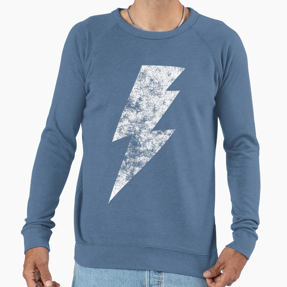 Lightning Bolt Sweatshirt - Unique Graphic for Adults - T-Shirt, Sweatshirt, Hoodie