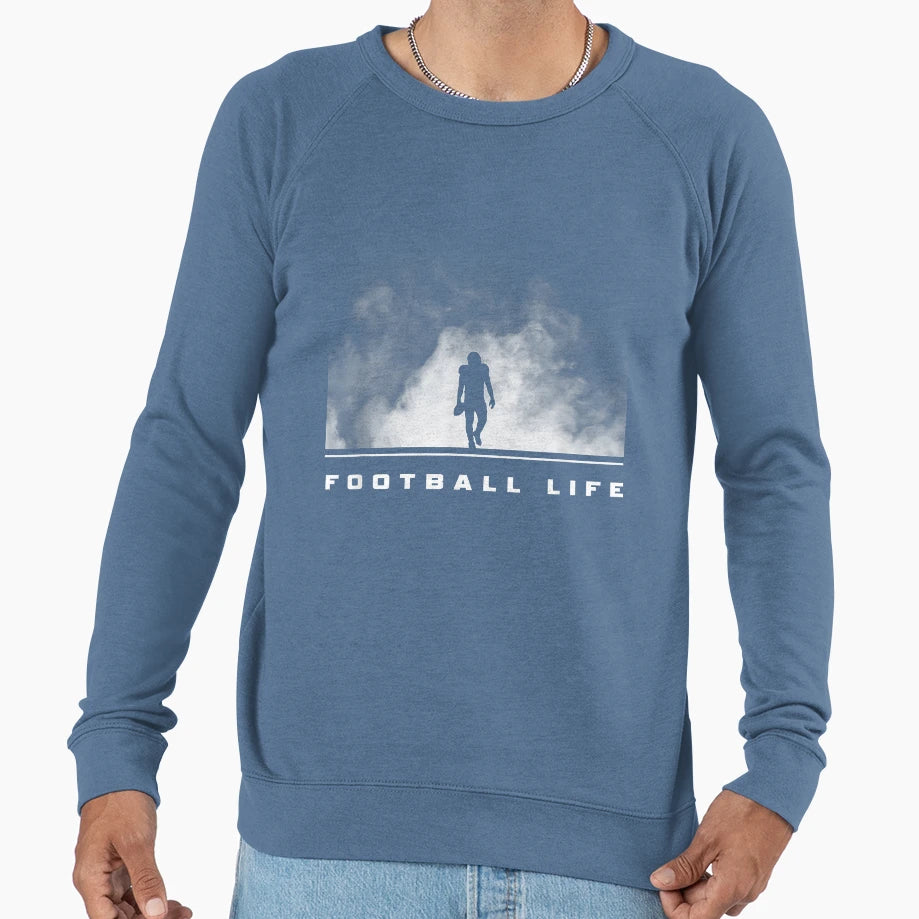 Astute Football Footballretro Sweatshirt - Casual Everyday Wear for Adults - T-Shirt, Sweatshirt, Hoodie