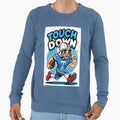 Cartoon American Football Player Sweatshirt - Novelty Apparel Unisex - T-Shirt, Sweatshirt, Hoodie