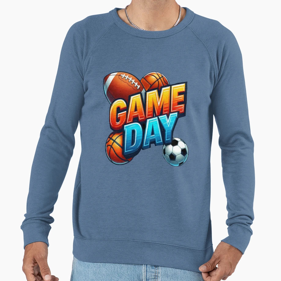 Game Day Sweatshirt - Casual Everyday Wear Unisex - T-Shirt, Sweatshirt, Hoodie