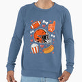 Football Game Day Icons Sweatshirt - Novelty Apparel Men Women - T-Shirt, Sweatshirt, Hoodie