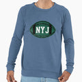 New York Throwback Football Sweatshirt - Custom Art Print Men Women - T-Shirt, Sweatshirt, Hoodie