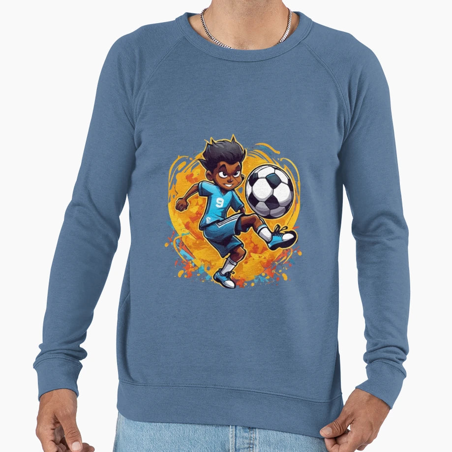 Soccer Showdown Animated Adventures Sweatshirt - Unique Graphic Men Women - T-Shirt, Sweatshirt, Hoodie