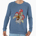 Rugby League Ball American Football Sweatshirt - Graphic Print Unisex - T-Shirt, Sweatshirt, Hoodie