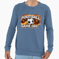Football Game Day Fiery Flame Sweatshirt - Aesthetic Graphic Men Women - T-Shirt, Sweatshirt, Hoodie