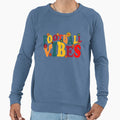 Football Vibes Groovy Sweatshirt - Graphic Print for Adults - T-Shirt, Sweatshirt, Hoodie