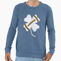 Football St Patricks Day Shamrock Teams T-Shirt - Graphic Print Unisex - T-Shirt, Sweatshirt, Hoodie