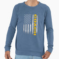 Coach Dad American Flag Usa Coach Sweatshirt - Graphic Print for Adults - T-Shirt, Sweatshirt, Hoodie