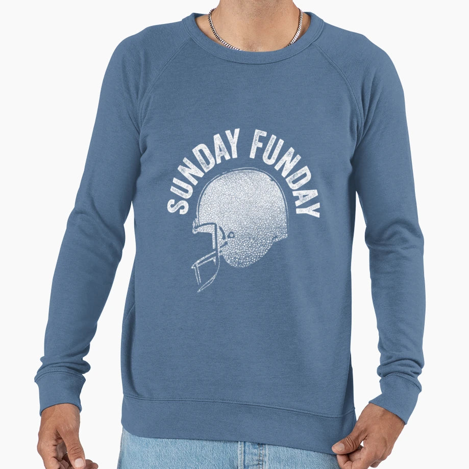 Sunday Funday Sweatshirt - Trendy Graphic for Adults - T-Shirt, Sweatshirt, Hoodie