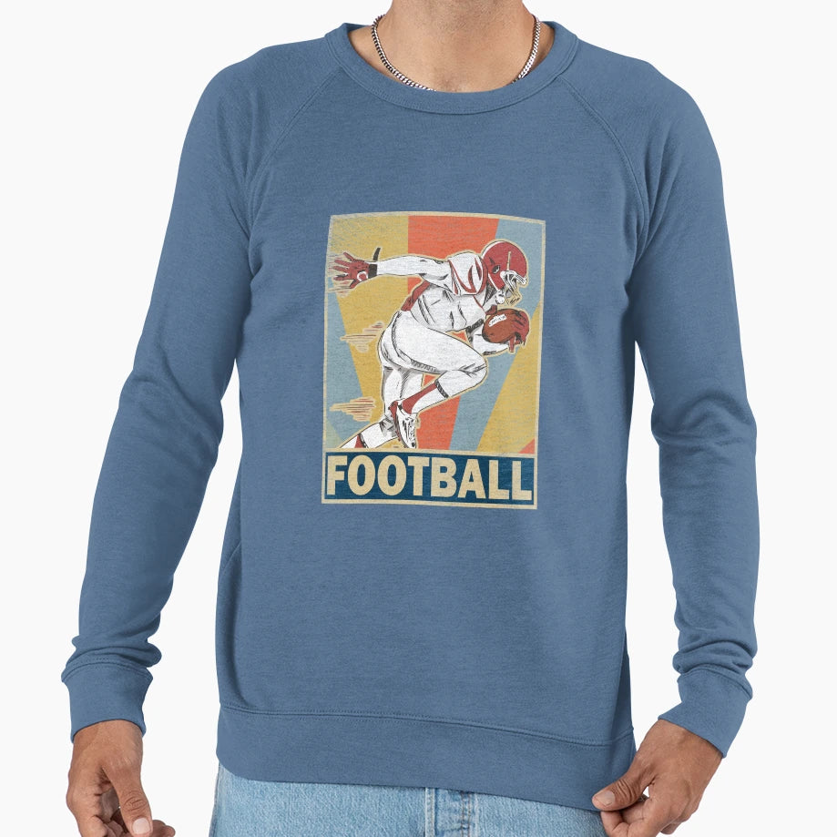 American Football Sport Gift Sweatshirt - Unique Graphic Unisex - T-Shirt, Sweatshirt, Hoodie