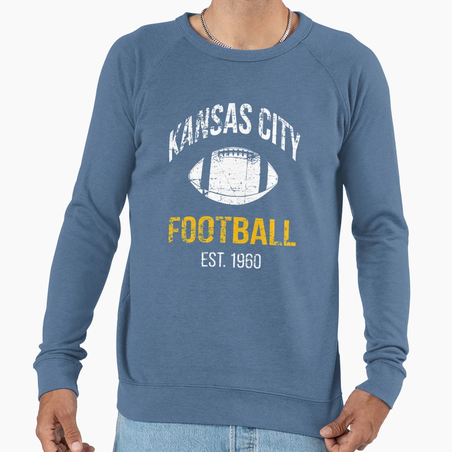 Kansas City Football Team Sweatshirt - Fun Novelty Design for Adults - T-Shirt, Sweatshirt, Hoodie