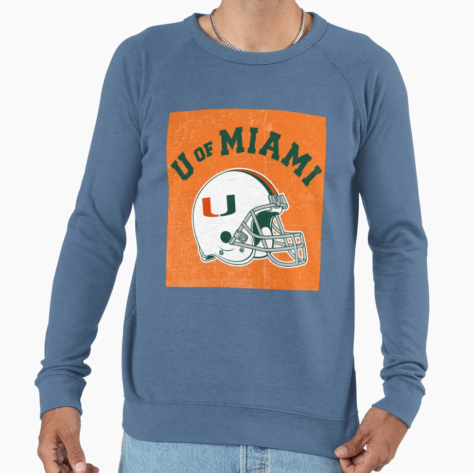 University Miami Tailgate Sweatshirt - Fun Novelty Design Unisex - T-Shirt, Sweatshirt, Hoodie
