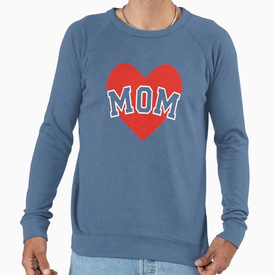 Mothers Day Gift Mom Love Heart Sweatshirt - Streetwear Style Unisex - T-Shirt, Sweatshirt, Hoodie