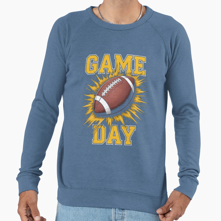 Game Day Football Sweatshirt - Streetwear Style Unisex - T-Shirt, Sweatshirt, Hoodie