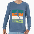 Football Sweatshirt - Aesthetic Graphic Men Women - T-Shirt, Sweatshirt, Hoodie
