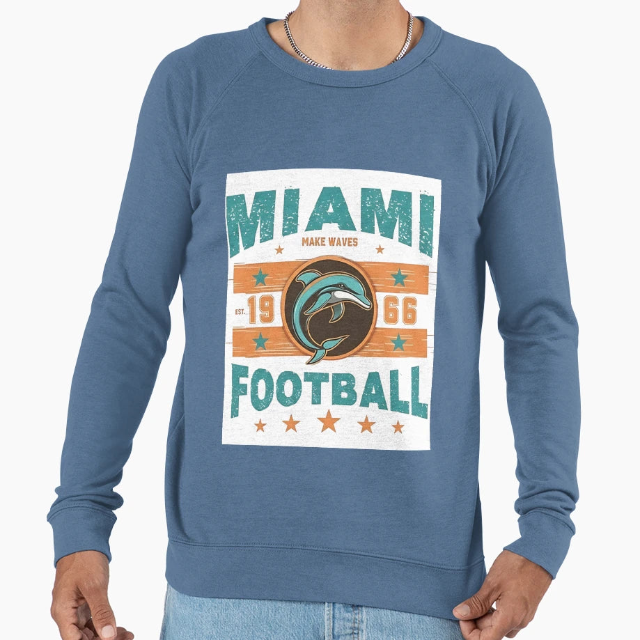 Miami Dolphins Sweatshirt - Novelty Apparel Men Women - T-Shirt, Sweatshirt, Hoodie