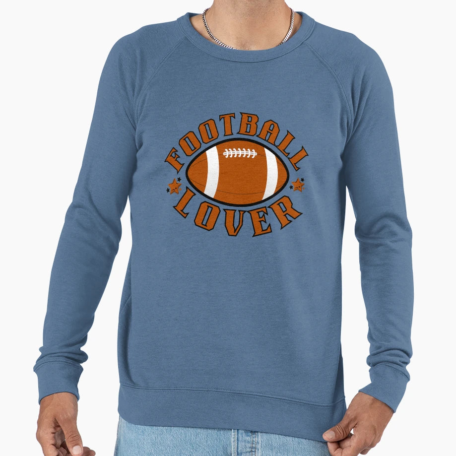 Football Lover Passion Football Sweatshirt - Graphic Print for Adults - T-Shirt, Sweatshirt, Hoodie