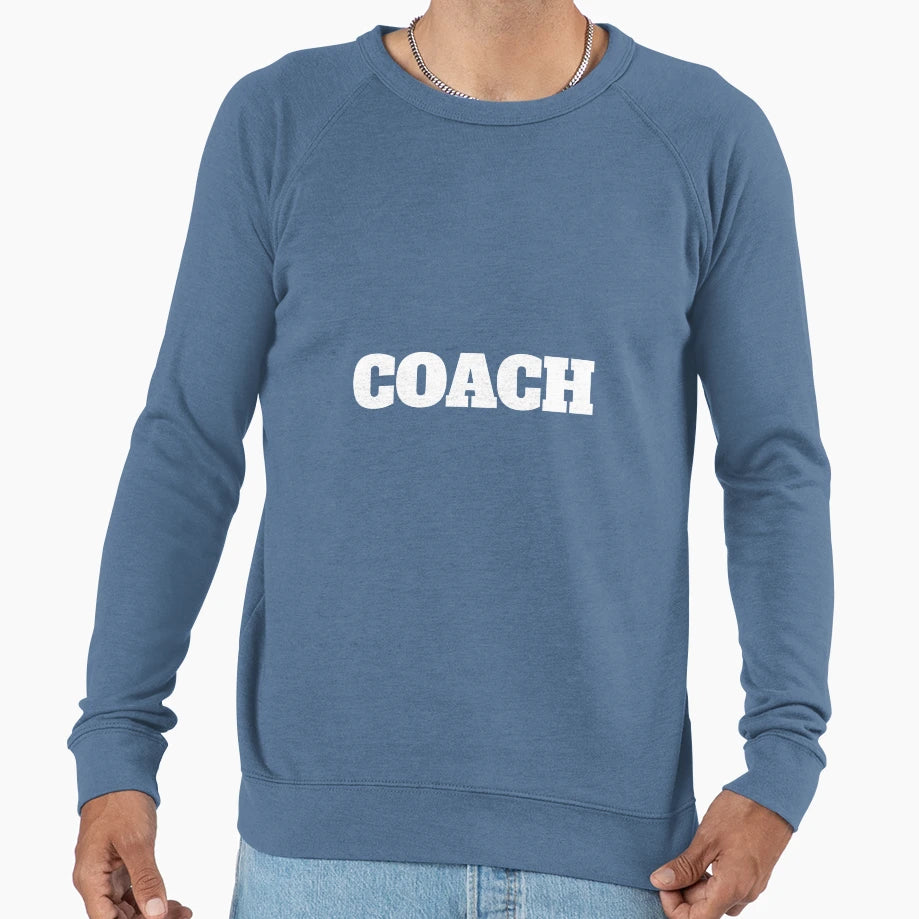 Coach Sweatshirt - Minimalist Print Unisex - T-Shirt, Sweatshirt, Hoodie