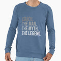 Coach Myth Legend Best Coach Sweatshirt - Fun Novelty Design Men Women - T-Shirt, Sweatshirt, Hoodie