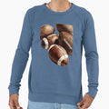 American Football Helmet Sweatshirt - Fun Novelty Design for Adults - T-Shirt, Sweatshirt, Hoodie