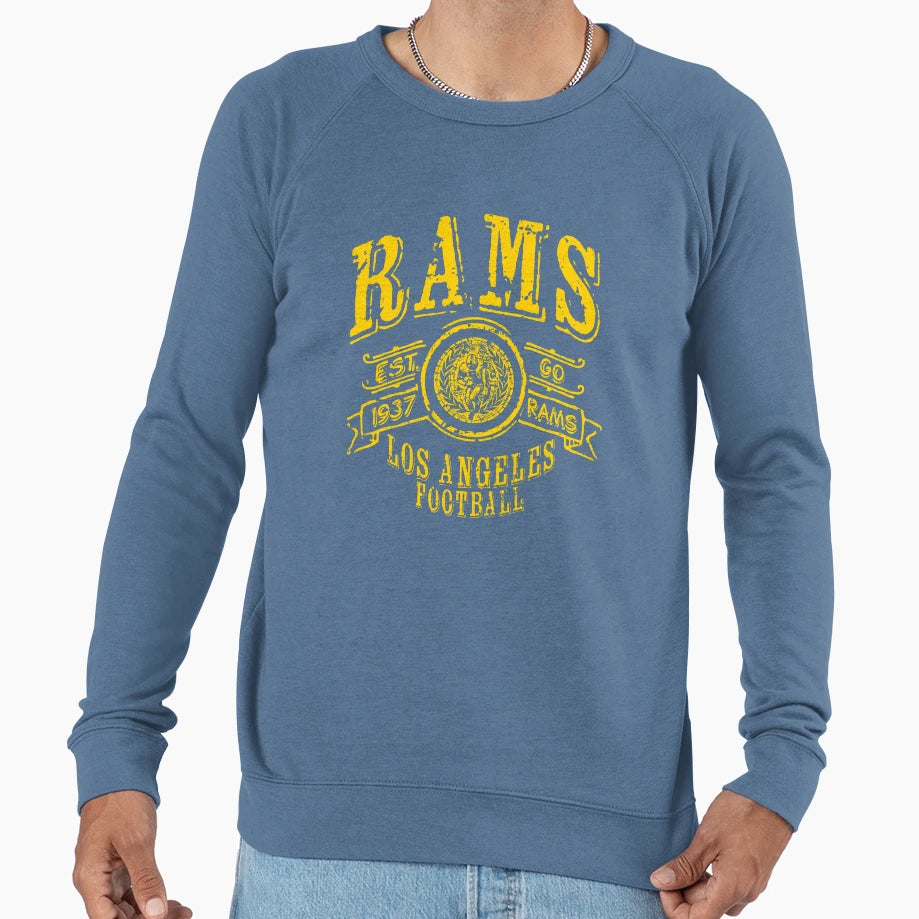 Rams Football Sweatshirt - Unique Graphic Men Women - T-Shirt, Sweatshirt, Hoodie