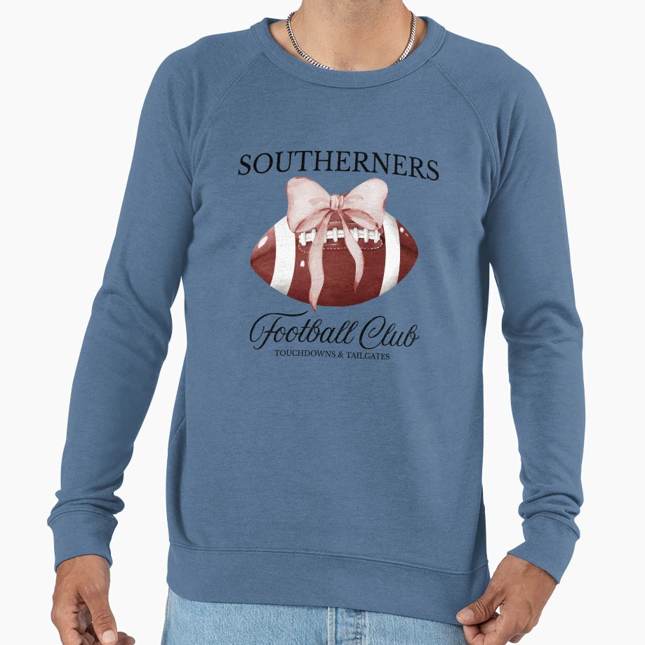 Cutesy Football Club Sweatshirt - Novelty Apparel for Adults - T-Shirt, Sweatshirt, Hoodie